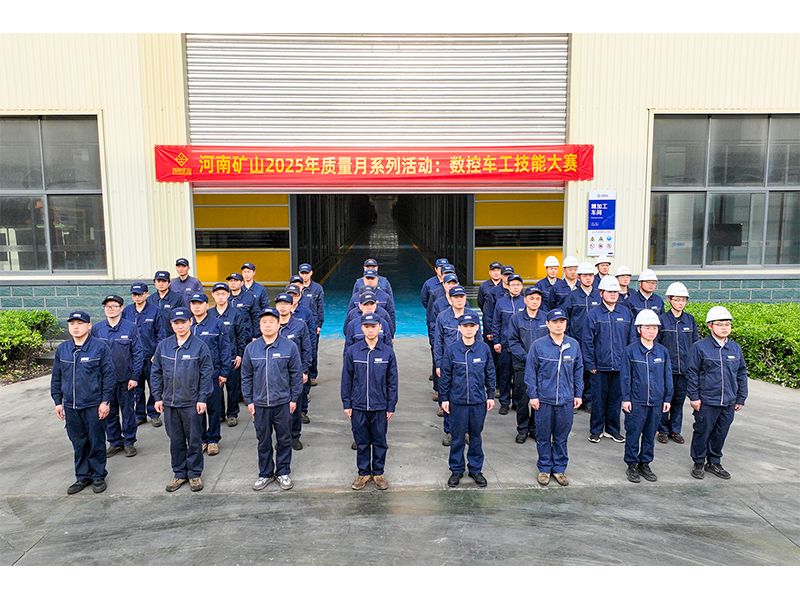 Machinists taking part in the April 2025 turning competition