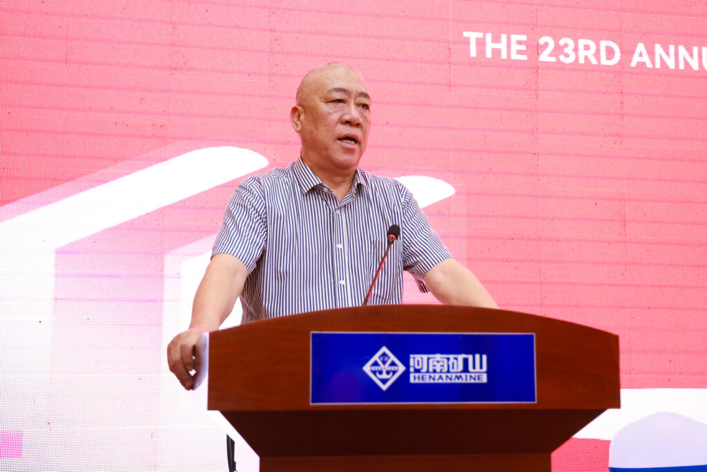 Student-assistance event at the Henan Mine intelligent industrial park
